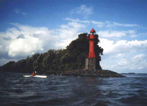 pagensand-south elbe river